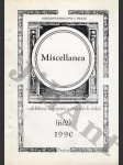 Miscellanea 6/2 1990 - náhled