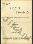 České lidové divadlo 1948 - ročník XXVIII. - náhled