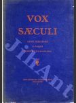 Vox saeculi - náhled