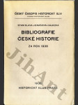 Bibliografie české historie za rok 1936 - náhled