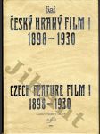 Český hraný film i.- 1898-1930 - náhled