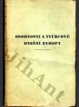 Osobnosti a tvůrci dnešní Evropy - náhled