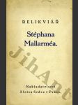 Relikviář Stephana Mallarméa - náhled