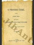 O prosodii české I. - náhled