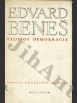 Edvard Beneš filosof demokracie - náhled