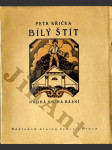 Bílý štít - druhá kniha básní - náhled