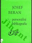 Josef Beran - personální bibliografie - náhled