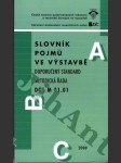 Slovník pojmů ve výstavbě - doporučený standard, metodická řada,DOS M 01.01 - náhled