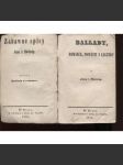 Ballady, romance, pověsti a legendy (Zábavné spisy Jana z Hvězdy) 1843 - náhled