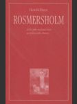 Henrik Ibsen, Rosmersholm - --ticho jako na ptačí hoře za půlnočního slunce-- - premiéry 17. a 18. června 2005 - náhled