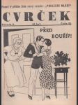 Cvrček - rodinný týdeník z roku 1932 číslo 52. - náhled