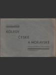 Koledy české a moravské  - náhled