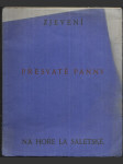 Zjevení Přesvaté Panny na hoře La Saletské 19. září L.P. 1846 - náhled