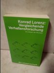 Vergleichende Verhaltensforschung - Grundlagen der Ethologie - náhled