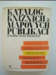 Katalog knižních a mapových publikací Ústředního ústavu geologického - Katalog pečatnych trudov i kart Central'nogo geologičeskogo nistituta i.e. instituta ČSSR / Catalogue of publications and maps of the Geological Survey of the ČSSR / Catalogue de publications et cartes du Service géologique de la ČSSR / Schriften- und Kartenkatalog der Geologischen Zentralanstalt der ČSSR - náhled