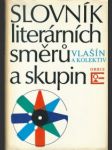 Slovník literárních směrů a skupin - náhled