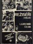 Režiséři (Itálie) - medailóny, filmografie, bibliografie - náhled