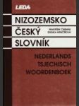 Nizozemsko - český slovník - náhled