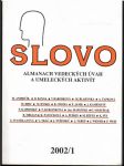 Slovo Almanach vedeckých úvah a umeleckých aktivít 2002-1 - náhled