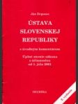 Ústava Slovenskej republiky - náhled