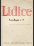 Lidice budou žít! - Památník mučedníků a pomník vítězství - náhled