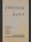 Zpěvník a Hont - náhled