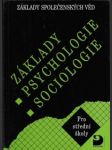 Základy psychologie / sociologie - náhled