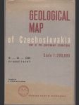 Geological map of Czechoslovakia - Vysoké Tatry - 1:200.000 - náhled