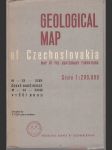 Geological map of Czechoslovakia - České Budějovice, Vyšší Brod - 1:200.000 - náhled