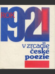 Rok 1921 v zrcadle české poezie - náhled