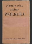 Výbor z díla Jiřího Wolkera - náhled