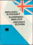 Anglicko-slovenský a slovensko-anglický vreckový slovník  - náhled