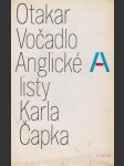 Anglické listy Karla Čapka - náhled