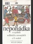 Nepohádka o rytířích sedlácích a tovaryších z 15. století - náhled