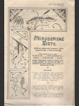 Přírodopisné listy 1924 - č.2/3, roč.VI.  - náhled