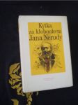 Kytka za kloboukem Jana Nerudy - náhled