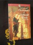 Dictionary of Difficult Words - náhled