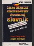 česko-německý, německo-český oboustranný slovník - náhled