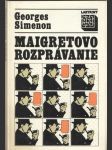 Maigretovo rozprávanie - náhled