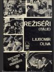 Režiséři (Itálie) - medailóny, filmografie, bibliografie - náhled