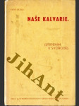 Naše kalvarie - náhled