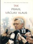 Tak pravil Václav Klaus - náhled