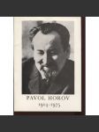Pavol Horov (1914-1975) - text slovensky - náhled