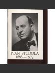 Ivan Stodola (1888-1977) - text slovensky - náhled