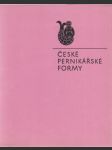 České pernikářské formy - náhled