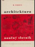 Architektura: Naučný slovník - náhled