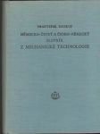 Německo-český a česko-německý slovník z mechanické technologie - náhled