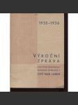 Výroční zpráva Stát. čsl. reálného gymnasia v Ústí nad Labem za šestnáctý školní rok 1935-1936 - náhled
