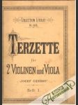 Terzette für 2 Violinen und Viola Heft I. - náhled