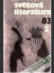 Světová literatura 5/1983 - náhled
